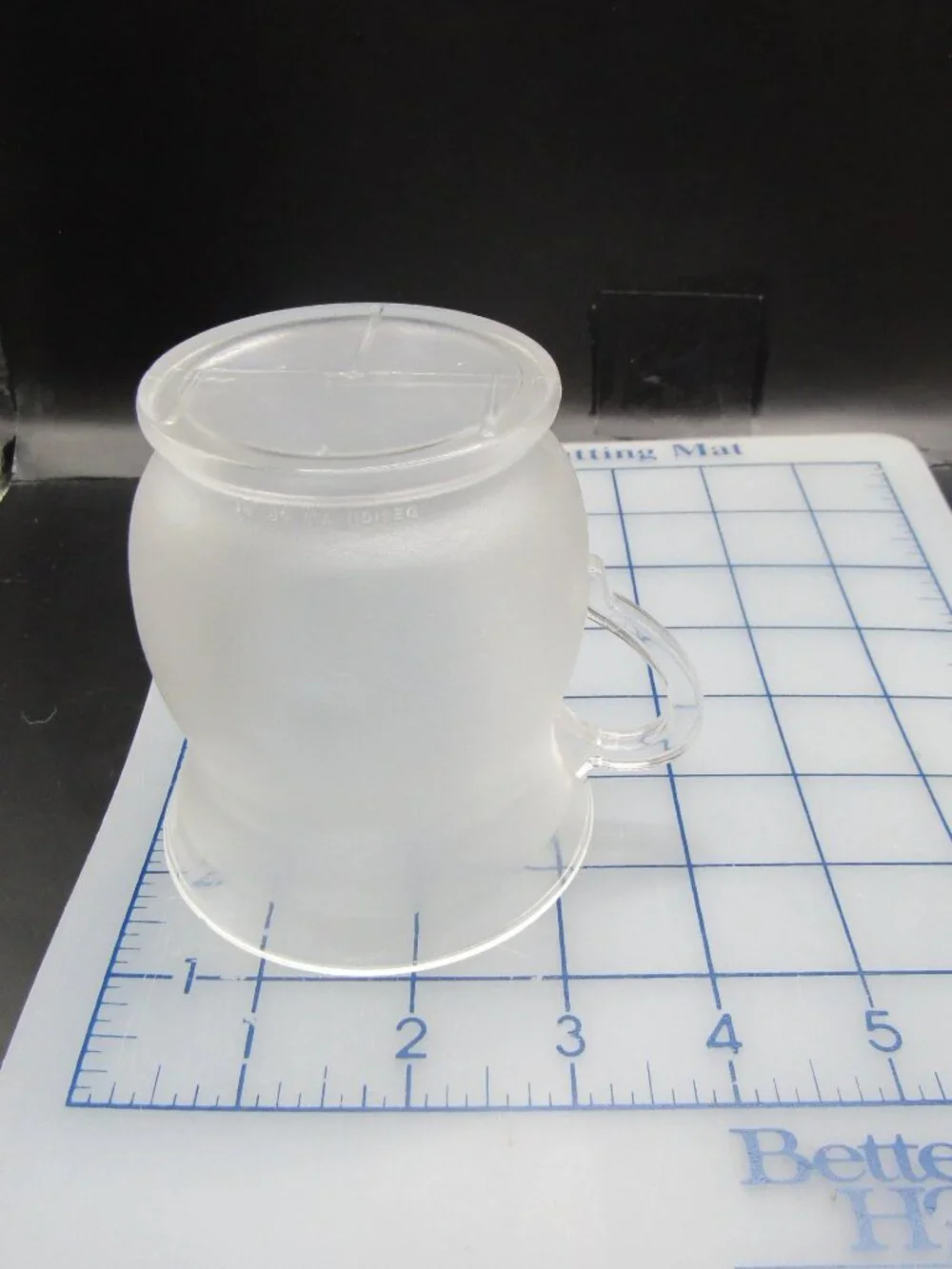 Set of Four Kool-aid Frosted Translucent Cups